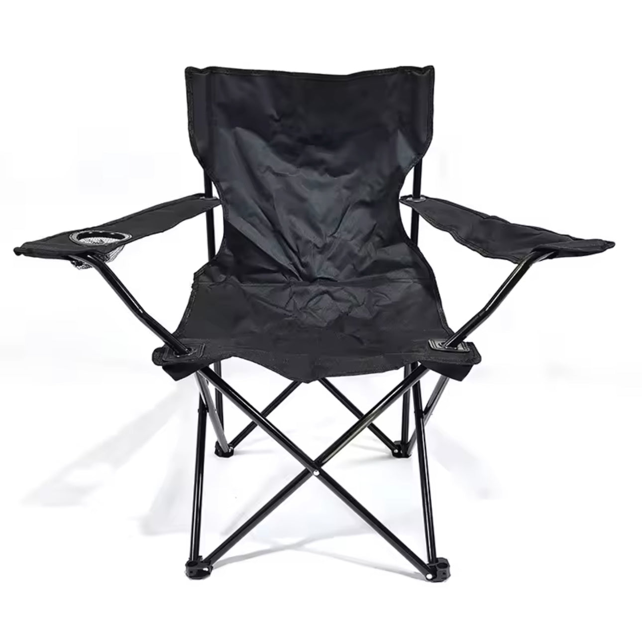 Silla Plegable Con Porta Vasos