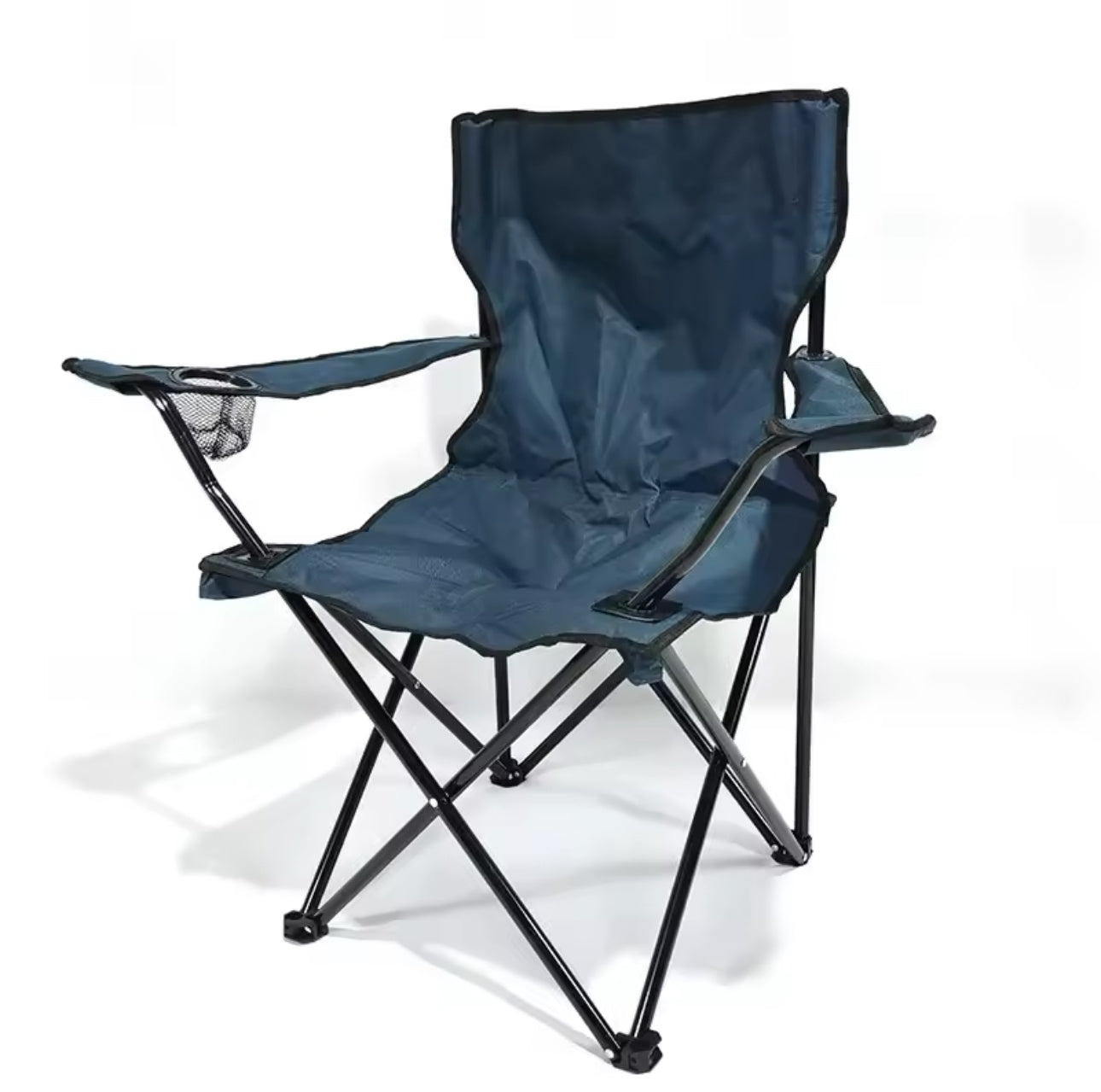 Silla Plegable Con Porta Vasos