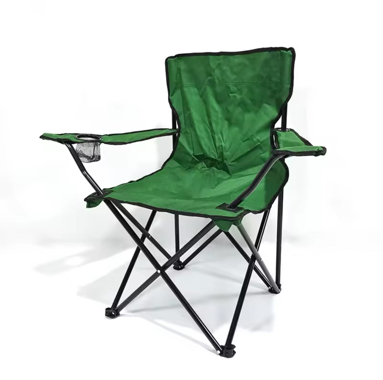 Silla Plegable Con Porta Vasos
