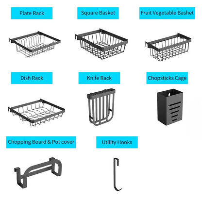 Escurridor de Platos Multifuncional para Fregadero